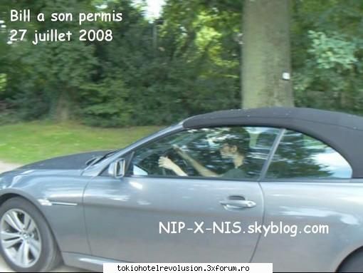 bill si-a luat permisul nush dak fost pusa poza