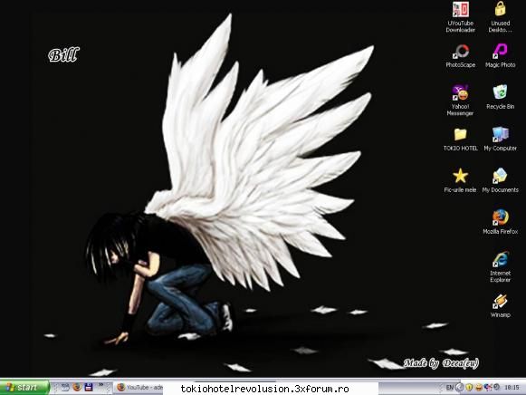 cum arata desktopul vostru meu arata me..se vede Administrator Fanclub