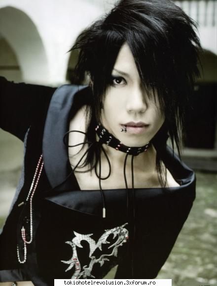 the gazette aoinume suguru data nasterii: 20.01.1979 menthol hobby:sa urechea dreapta buza urechea