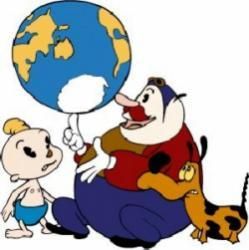 preferate din desene animate. mai era familia ce....cow and chicken mai era unu musca aia ecadea