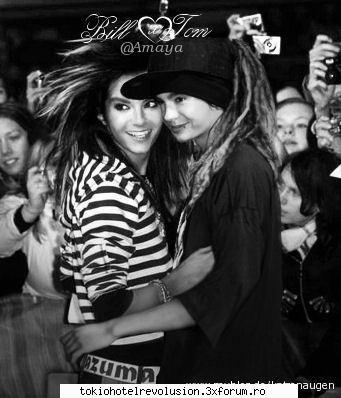 kaulitz twins black and wihte