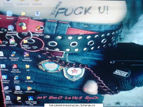 cum arata desktopul vostru so..c'am asa arata azi dekstop'ul meu