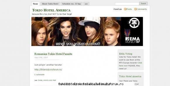 site-uri romanesti america!!! zic punem asta tre ajunga acolo!!!!! Administrator Fanclub