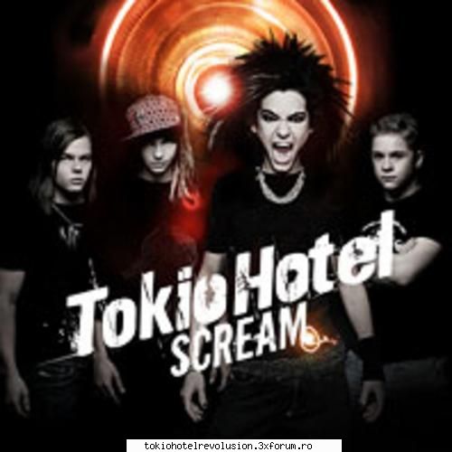 tokio hotel coperta albumului scream