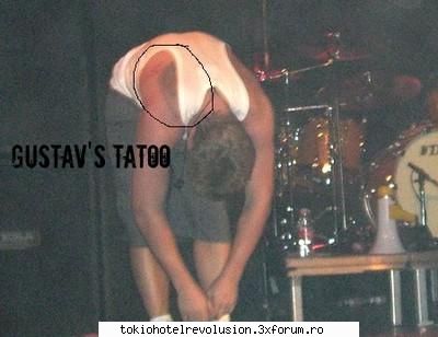 gusti si-a facut tatuaj are tatuaj      