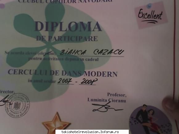 Crei0nash-Sid3faT ..:) - Diploma de dansuri - Fotografii cu utilizatorii