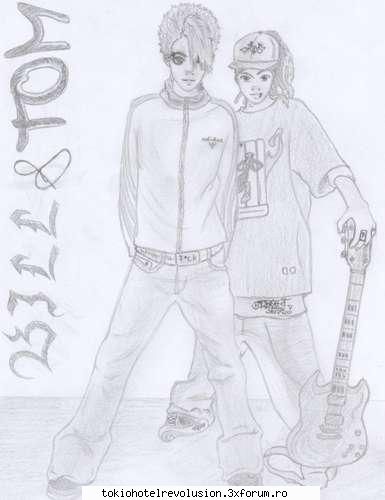 Desene cu gemenii kaulitz - si asta ii misto!!!!!! - Gemenii Kaulitz
