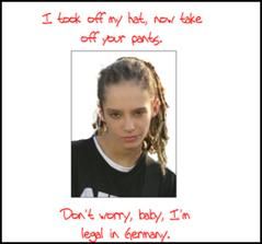 Fun with tom - lolzz ce-mi plashe poza asta (cititzi p ea ) - Tom Kaulitz