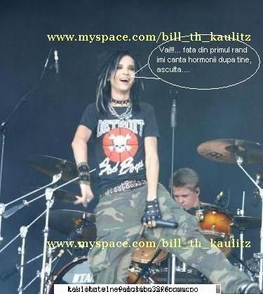 Funn with bill - aici putem pune si poze?// am si eu una eu o pun - Bill Kaulitz
