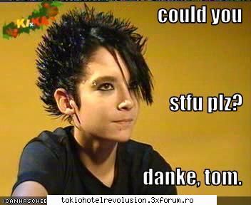 Funn with bill - Tom: asha deci blah blah blah blah shi blah blah - Bill Kaulitz