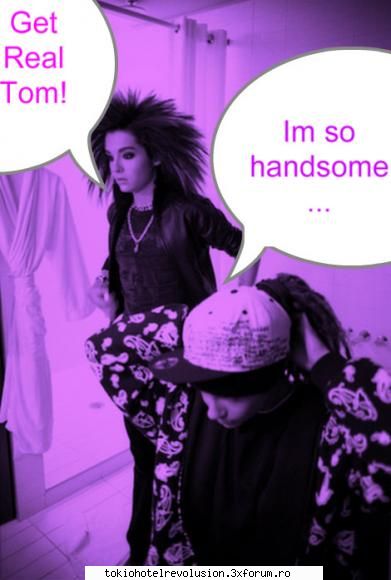 Funn with bill - Tom: kt de frumos shi perfect sunt Bill - Bill Kaulitz