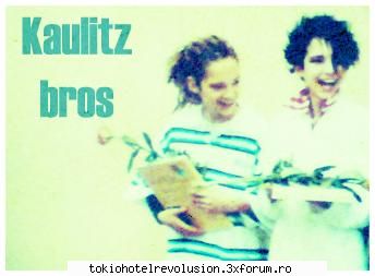 Kaulitz Twins - ce mititei erau! - Fotografii