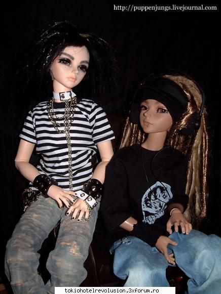 Kaulitz Twins - papusile Tom si Bill - Fotografii