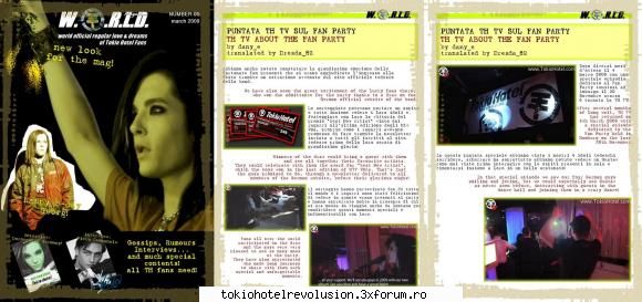 News updates - Bravo, Andreea acuma numa sa ne raspunda... pana - Tokio Hotel