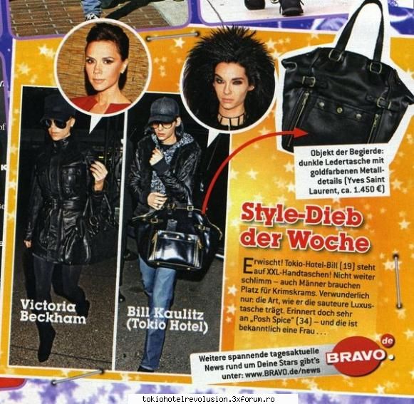 Noutati - BRAVO DE 9/09 :x - Bill Kaulitz