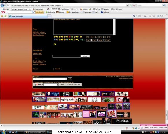 Tema desktopului - a mea e widows vista - Arhiva Generala /General Archive