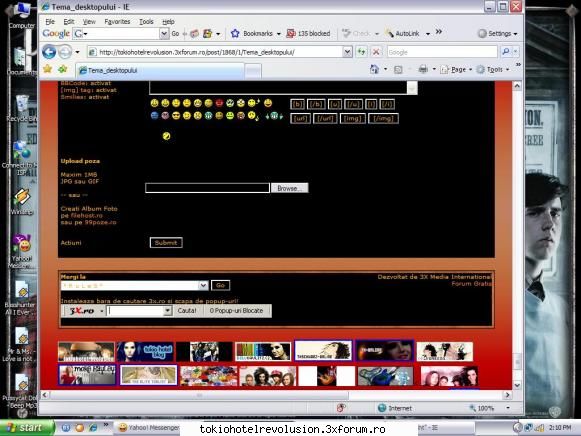 Tema desktopului - Tema mea este o combinatie de Vista si Xp Style - Arhiva Generala /General Archive
