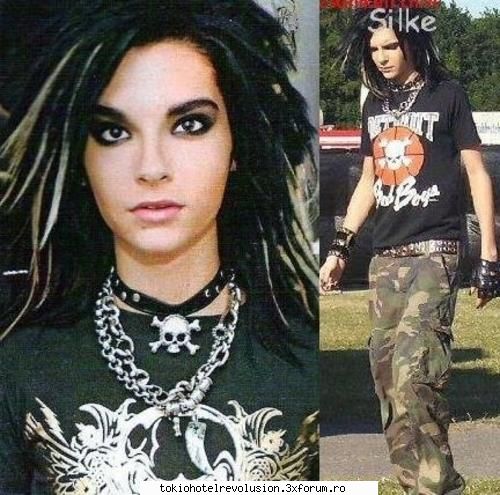 Tinuta Zilei - eu ii dau 9,5 media este Tinuta de azi - Bill Kaulitz