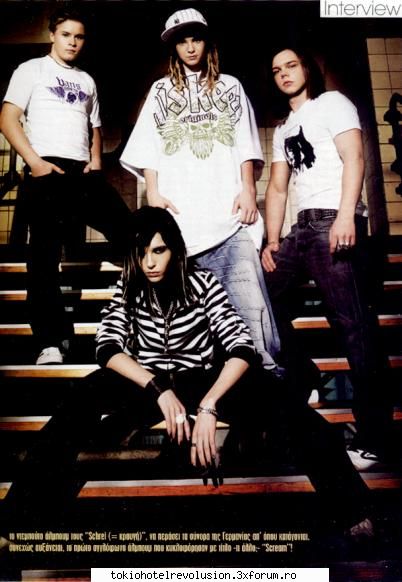 Tinuta zilei - exact ca la bill se face imi place tricoul , si - Tom Kaulitz