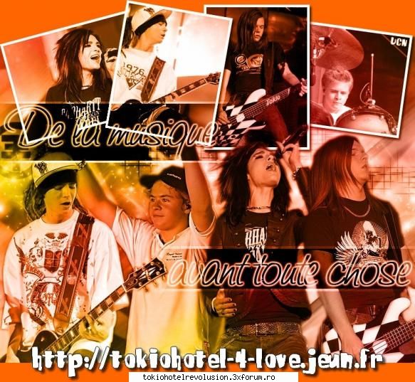 Tokio Hotel - asta e dp site oficial din franta...intrati si - Fotografii