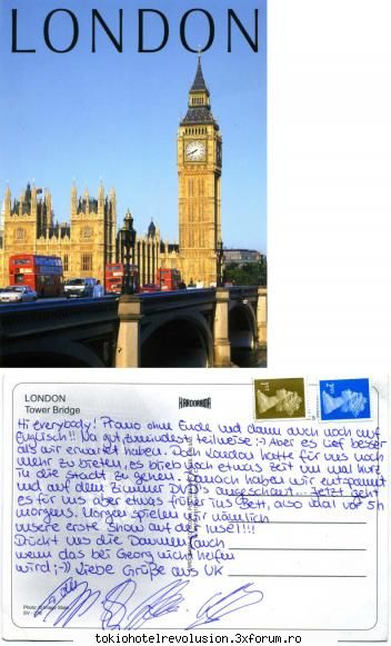 ~Vederi d la ei.~ - tom....London..:D.tarducerea Hey everybody! - Arhiva Generala /General Archive