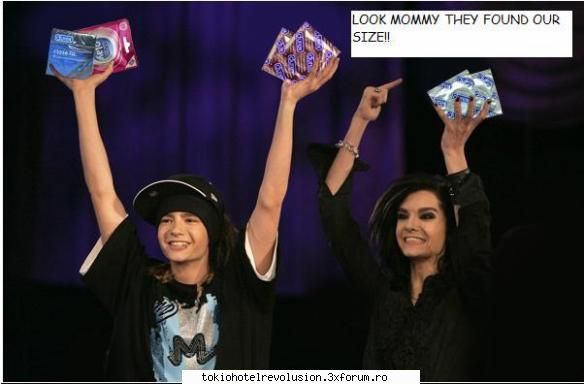 fun with bill and tom! - Finally their size - Gemenii Kaulitz