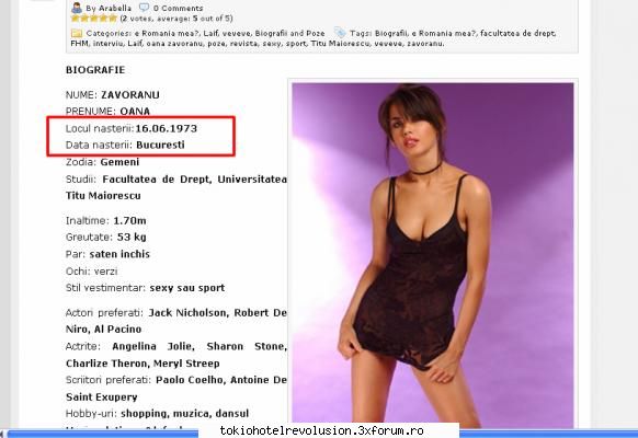 oana zavoranu=)) - mai proasta nu cred ca exista - Arhiva Generala /General Archive
