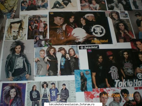 pereti cu postere din camerele voastre - tokiohotel_princesse - Arhiva Generala /General Archive
