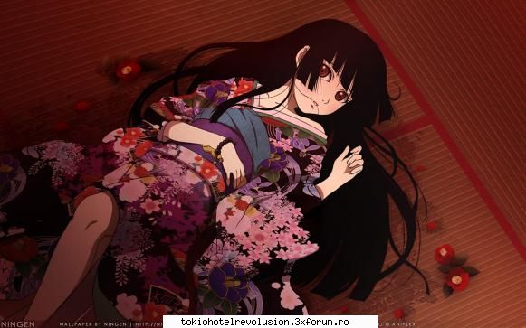 poze cu personajele de desene animate preferate - jigoku shoujo fata iadulu - Arhiva Generala /General Archive